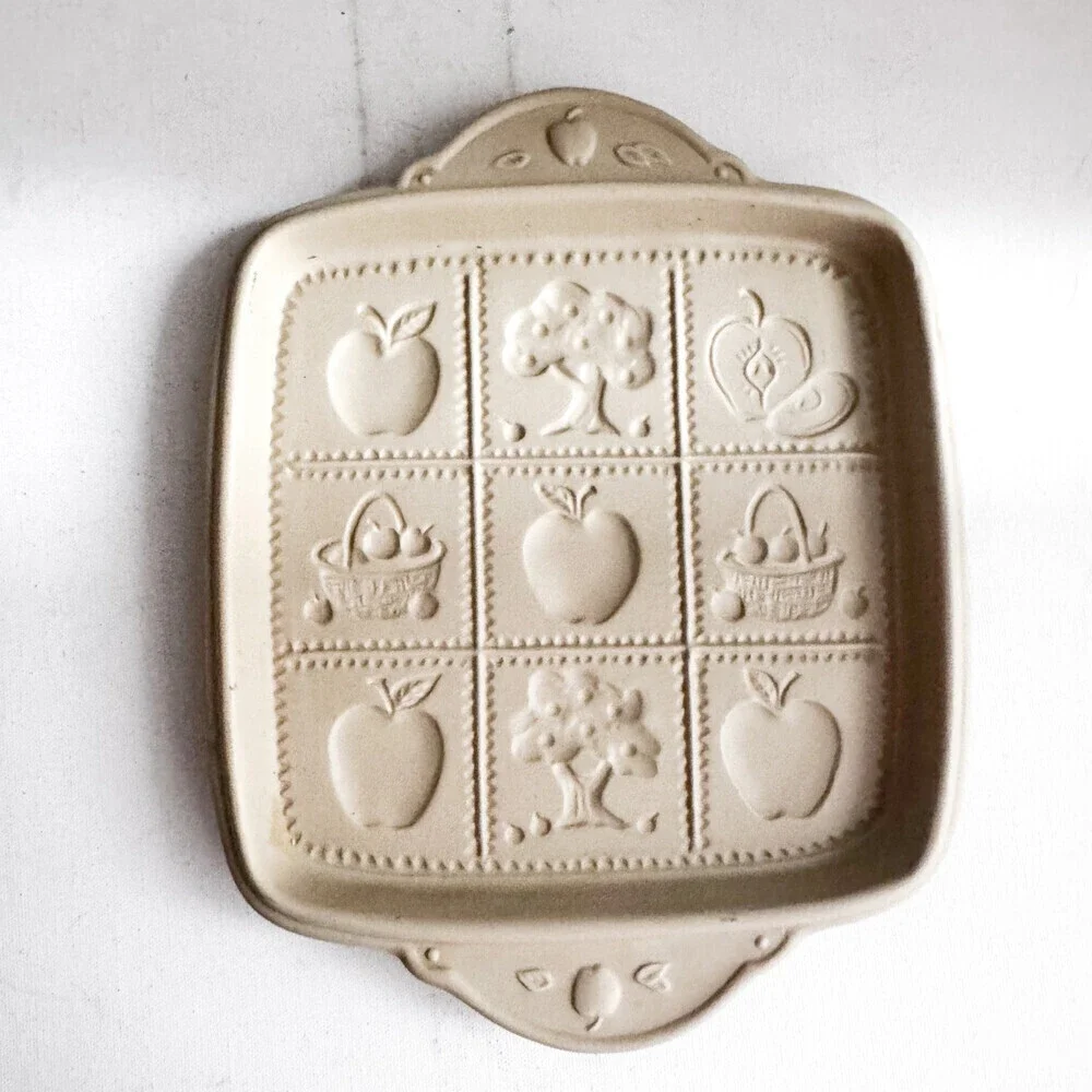 Brown Bag Cookie Art 1994 Cookie Baking Tray Clay